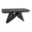 Стол обеденный SIGNAL ARMANDO черный/черный 160-240/90